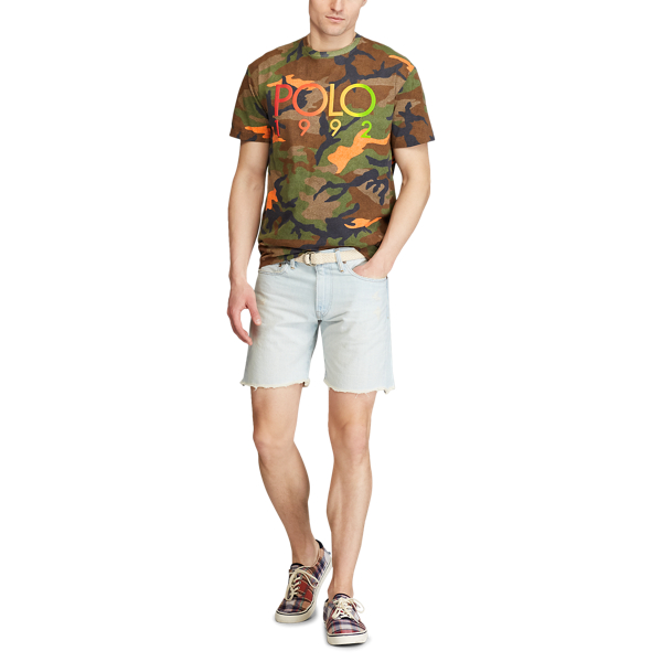 Moon Orange Camo Custom Slim Polo 1992 T-Shirt Polo Ralph Lauren 2