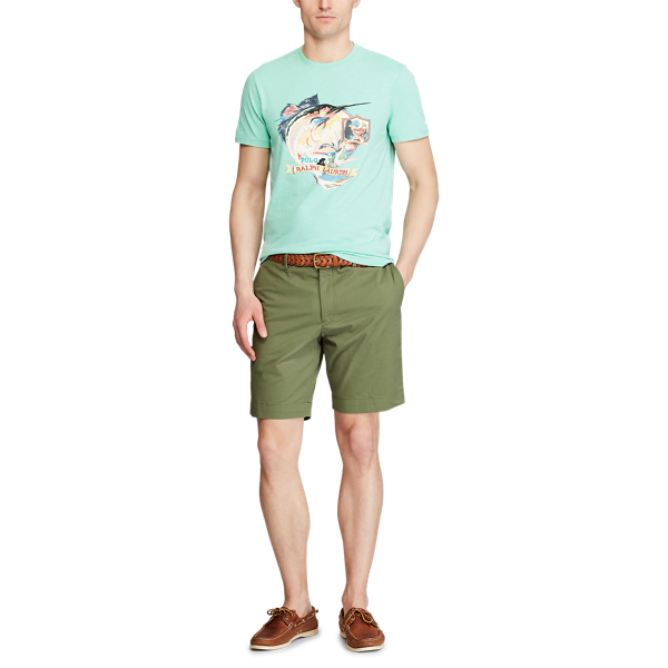 Bayside Green Custom Slim Graphic T-Shirt Polo Ralph Lauren 2