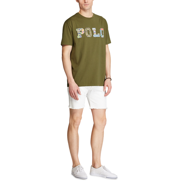 Dark Sage Custom Slim Fit Logo T-Shirt Polo Ralph Lauren 2