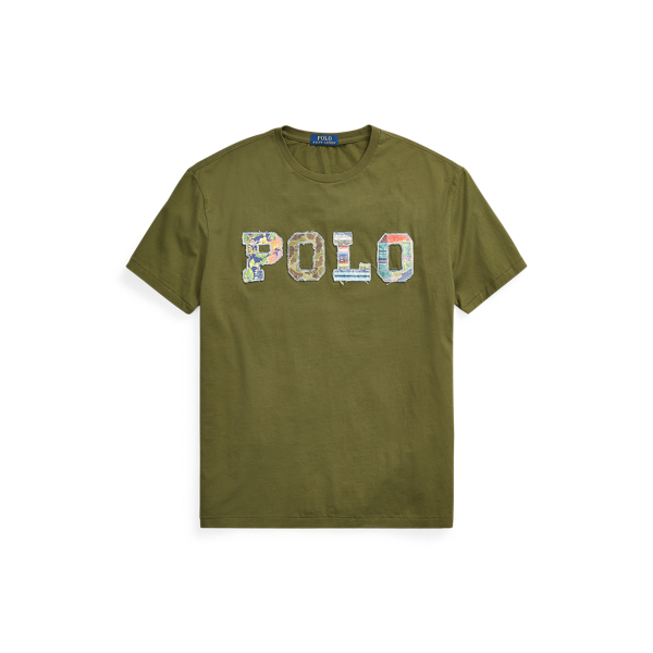 Custom Slim Fit Logo T-Shirt Polo Ralph Lauren em 1