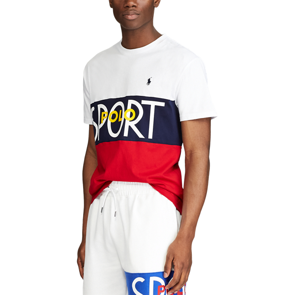 White Custom Slim Polo Sport T-Shirt Polo Ralph Lauren 5