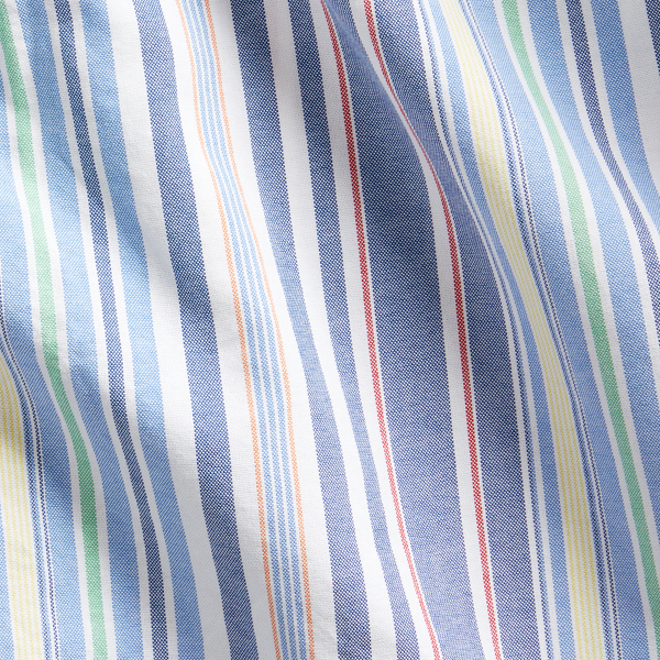 Run On Multi Custom Fit Striped Shirt Polo Ralph Lauren 6
