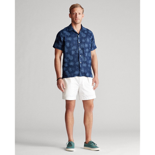 Camisa casual slim fit com ananases Polo Ralph Lauren em Palmeiras e ananases 3