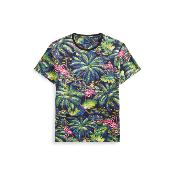 Flamingo Tropical Custom Slim Tropical T-Shirt Polo Ralph Lauren 2
