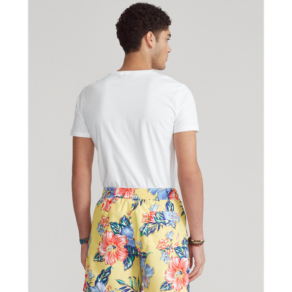 White Custom Slim Beach Bear T-Shirt Polo Ralph Lauren 6