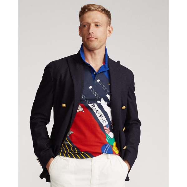 Leisure Cricket Print Custom Slim Fit Cricket Polo Polo Ralph Lauren 7
