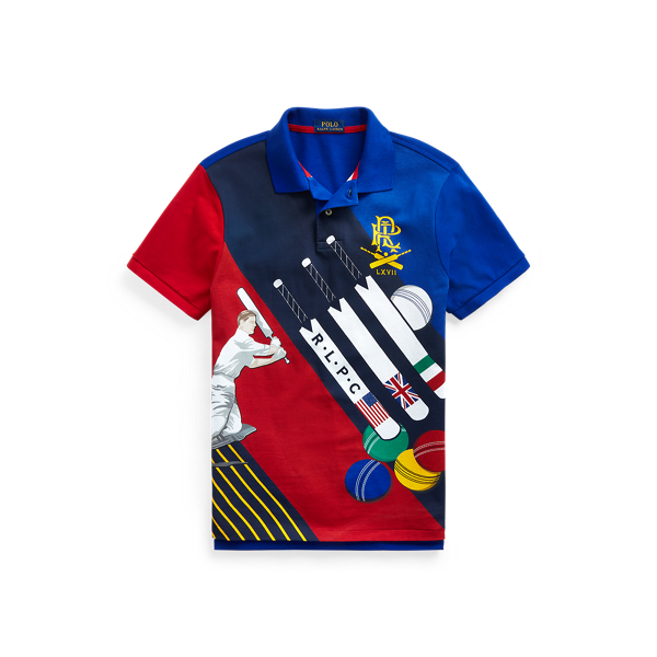 Custom-Slim-Fit Cricket-Polohemd Polo Ralph Lauren in 1