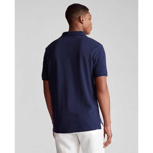 Leisure Rowing Print Custom Slim Fit Rowing Polo Polo Ralph Lauren 4