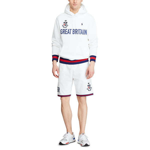 White The Great Britain Short Polo Ralph Lauren 2