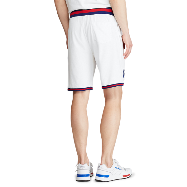 White The Great Britain Short Polo Ralph Lauren 4