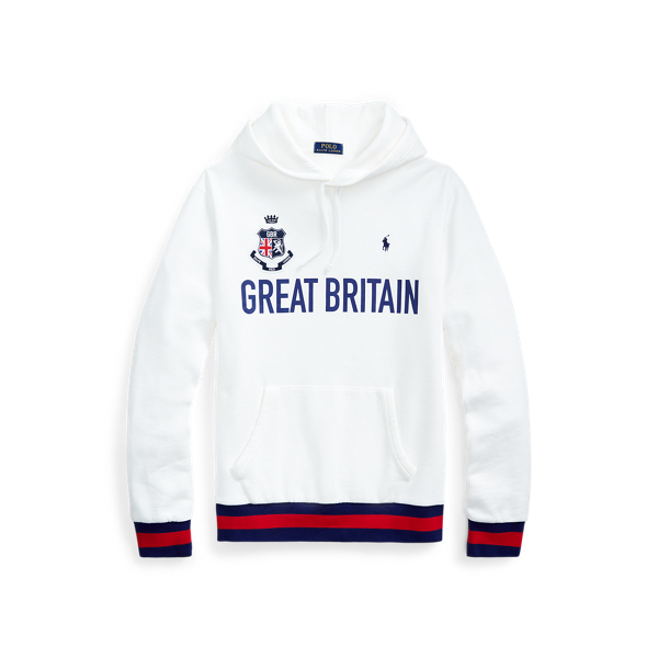 White The Great Britain Hoodie Polo Ralph Lauren 2