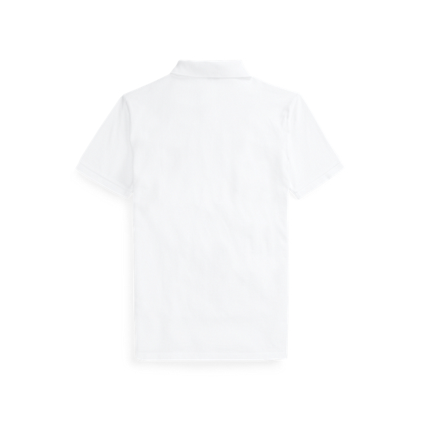 White Slim Fit Beach Bear Polo Polo Ralph Lauren 2