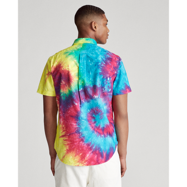 All Over Tie Dye Custom Fit Tie-Dye Shirt Polo Ralph Lauren 4
