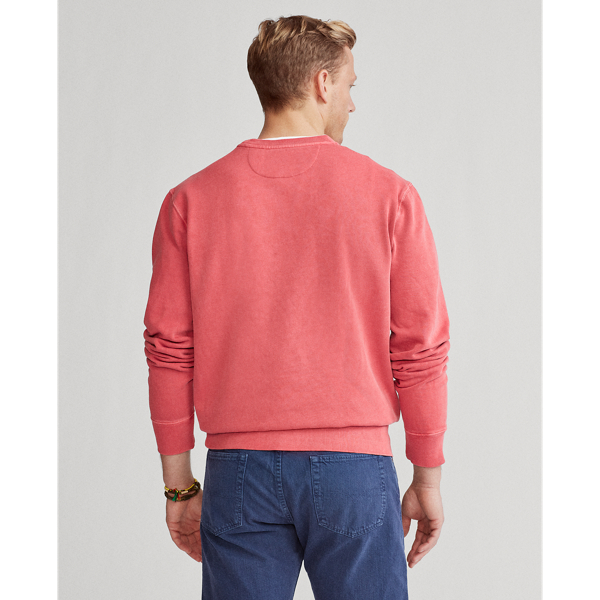 Red Brick Garment-Dyed Fleece Sweatshirt Polo Ralph Lauren 4