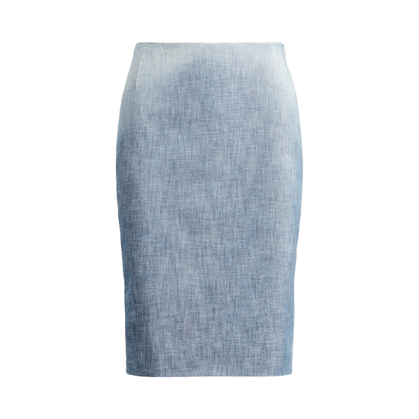 Cynthia Chambray Skirt Ralph Lauren Collection 1