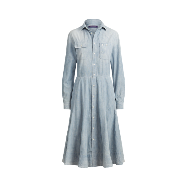 Cailyn Chambray Shirtdress Ralph Lauren Collection 1