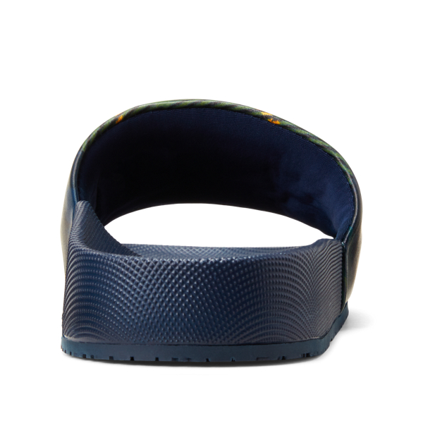 Newport Navy/Tartan Cayson Tartan Slide Sandal Polo Ralph Lauren 3