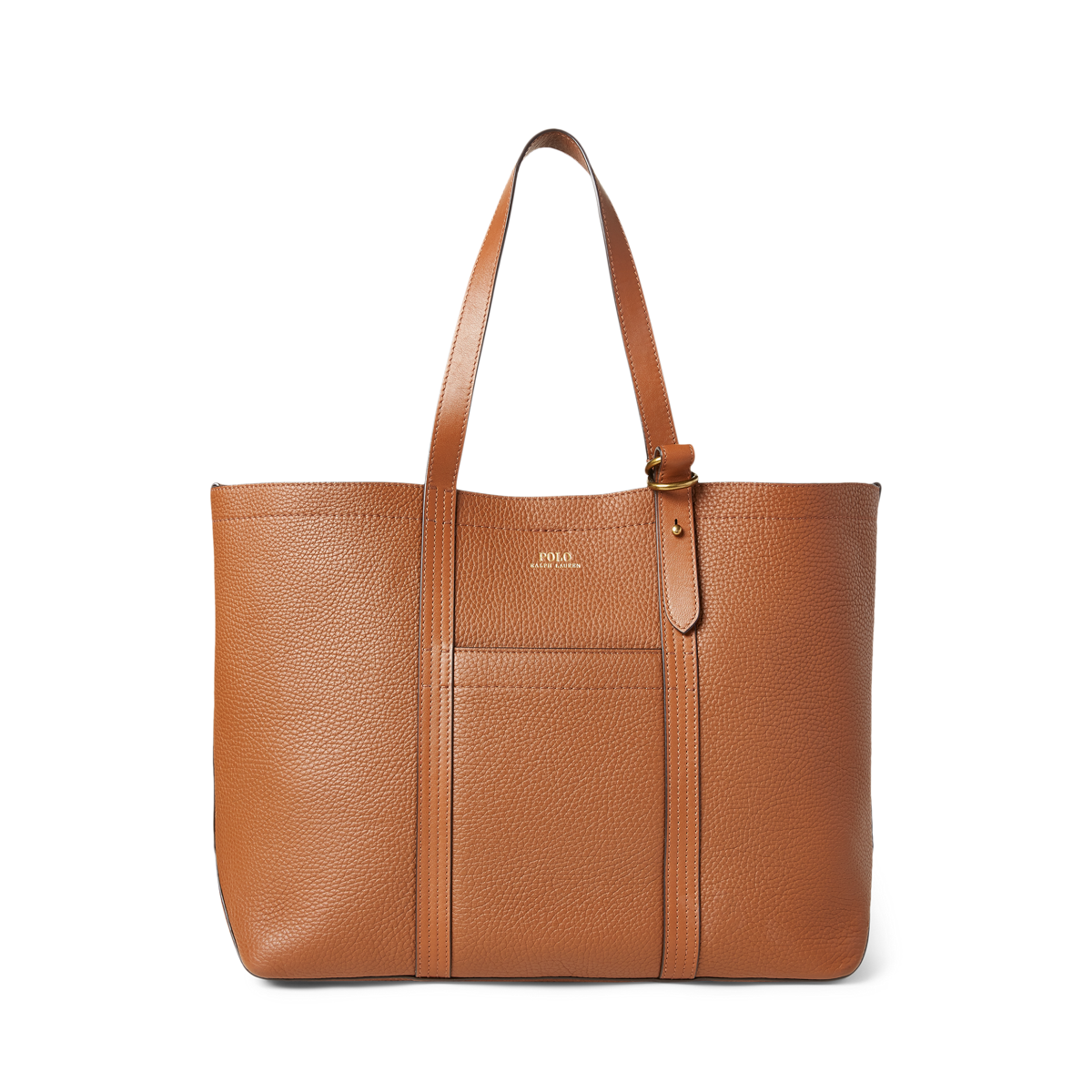 Pebbled Leather Medium Tote