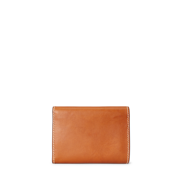 Cuoio Vachetta Leather Compact Wallet Polo Ralph Lauren 2