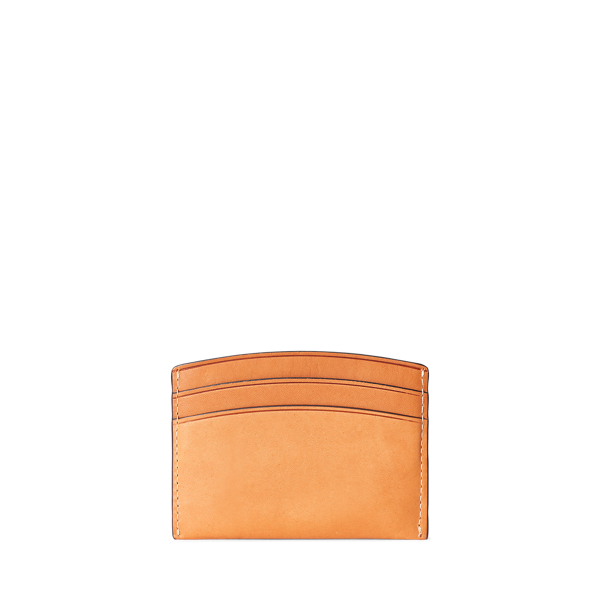 Natural Vachetta Leather Card Case Polo Ralph Lauren 2