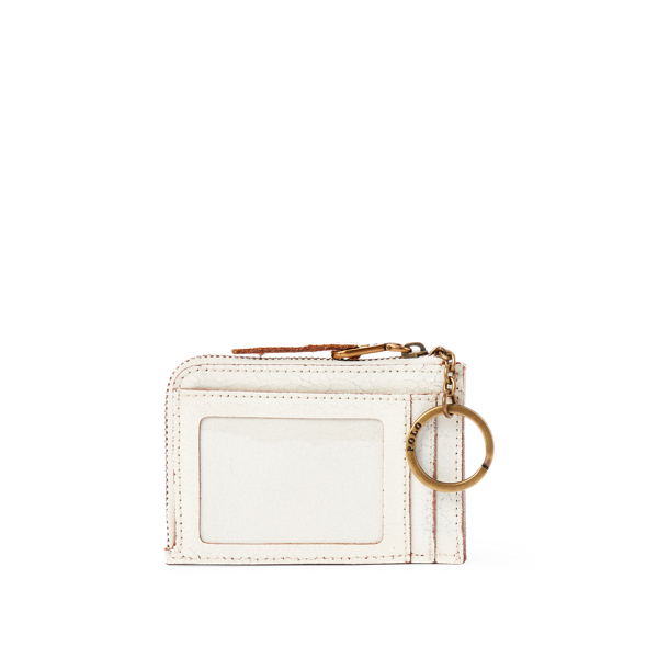 Cream Western Leather Card Case Polo Ralph Lauren 2