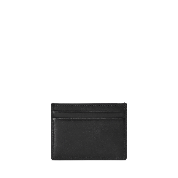 Black Polo Bear Leather Card Case Polo Ralph Lauren 2
