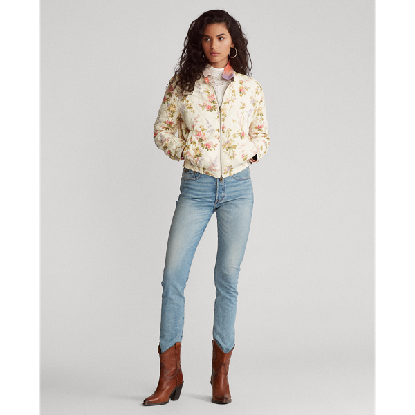 Floral/Serepe Reversible Cotton Jacket Polo Ralph Lauren 4