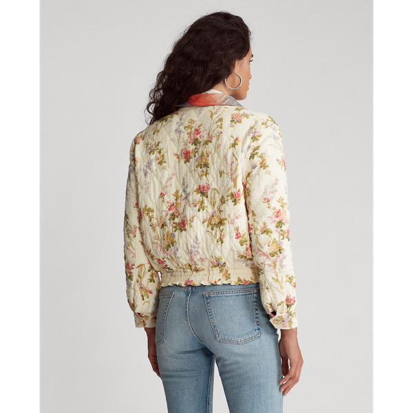 Floral/Serepe Reversible Cotton Jacket Polo Ralph Lauren 5