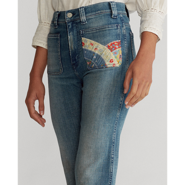 Light Indigo Jenn Flare Jeans Polo Ralph Lauren 6