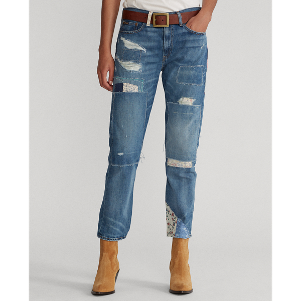 Light Indigo Patchwork Avery Jean Polo Ralph Lauren 4