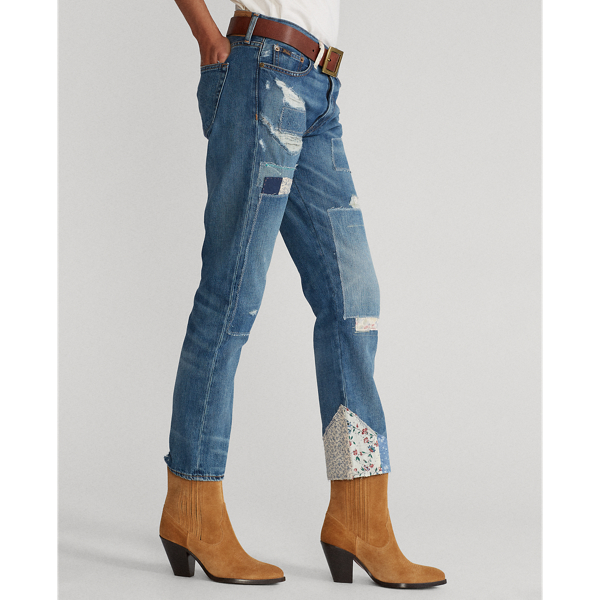 Light Indigo Patchwork Avery Jean Polo Ralph Lauren 5