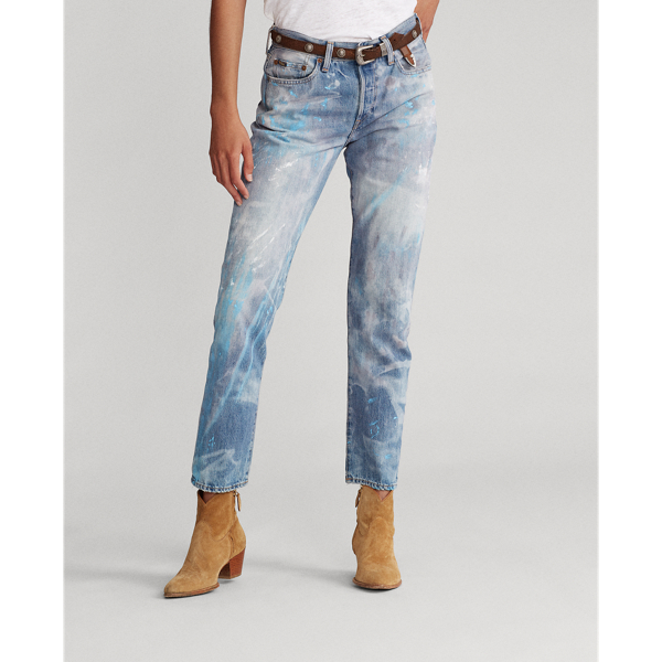 Light Indigo Paint Avery Jean Polo Ralph Lauren 4