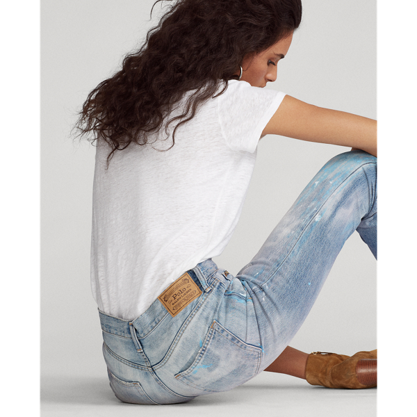 Light Indigo Paint Avery Jean Polo Ralph Lauren 7