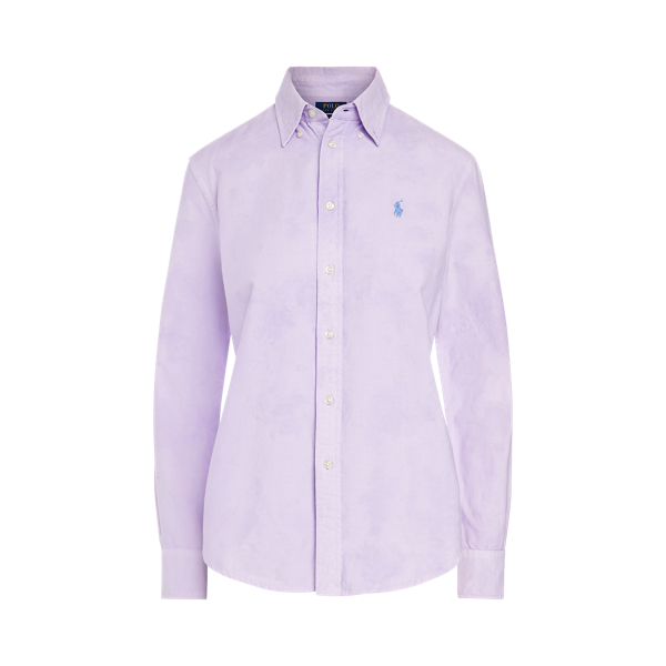 Vorgewaschenes Oxfordhemd Polo Ralph Lauren in Englisch-Lavendel 2
