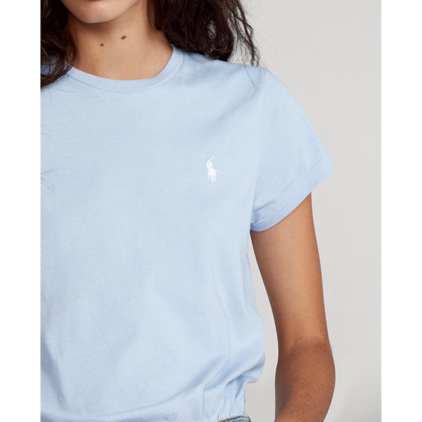 Estate Blue Cotton Jersey Crewneck Tee Polo Ralph Lauren 5