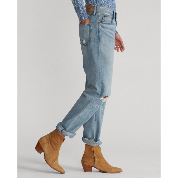 Jeans Neale morbidi Polo Ralph Lauren in Indaco chiaro 5