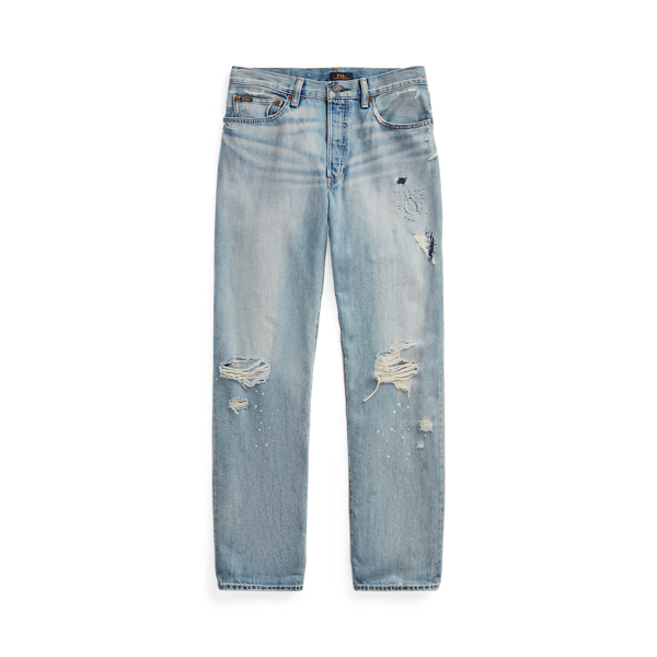Jeans Neale morbidi Polo Ralph Lauren in Indaco chiaro 2