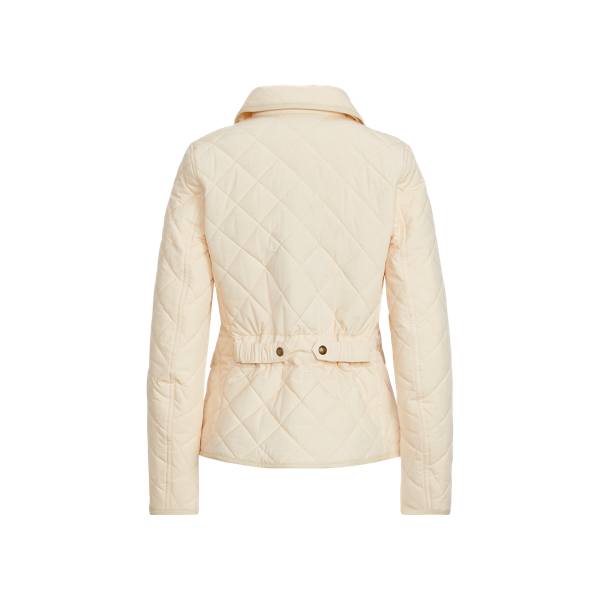 Cream Cotton-Blend Barn Jacket Polo Ralph Lauren 7