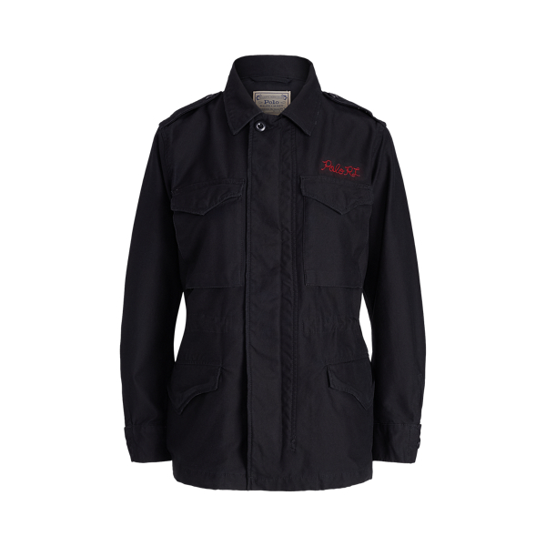 Black Graphic Twill Jacket Polo Ralph Lauren 2