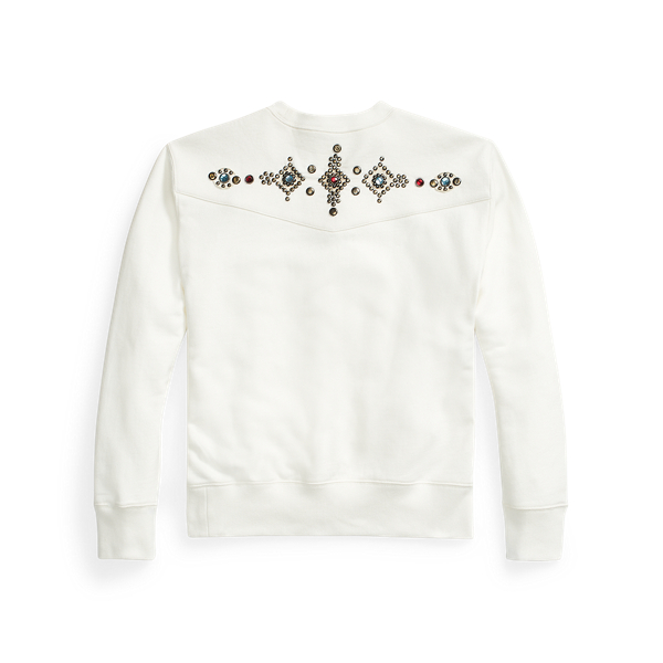 Nevis Studded Fleece Sweatshirt Polo Ralph Lauren 6
