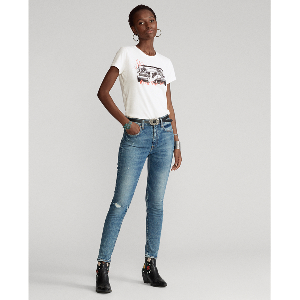 Nevis Jersey Graphic Tee Polo Ralph Lauren 3