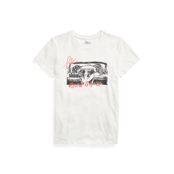 Nevis Jersey Graphic Tee Polo Ralph Lauren 2