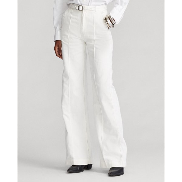 Ivory Margery Wide-Leg Jeans Polo Ralph Lauren 4