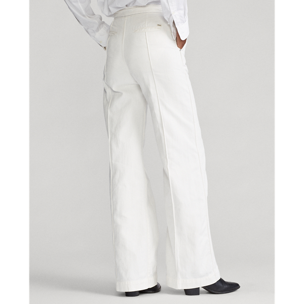 Ivory Margery Wide-Leg Jeans Polo Ralph Lauren 5