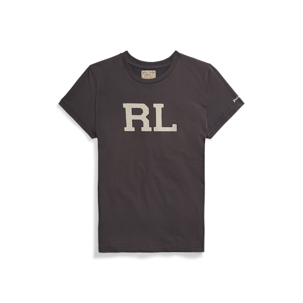 Pebble Black RL Cotton Jersey Tee Polo Ralph Lauren 2