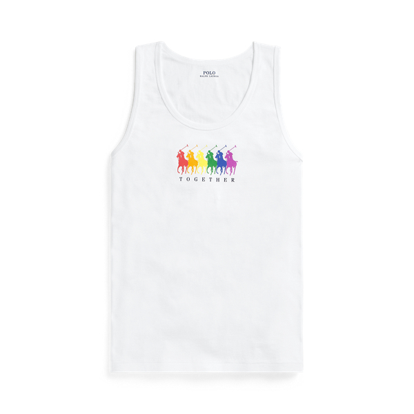 Pride katoenen tanktop met print Polo Ralph Lauren in 1