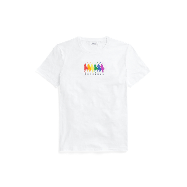 Pride Cotton Graphic Tee for Women Ralph Lauren UK