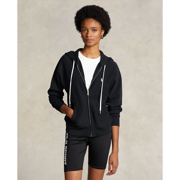 Polo zip up hoodie womens sale