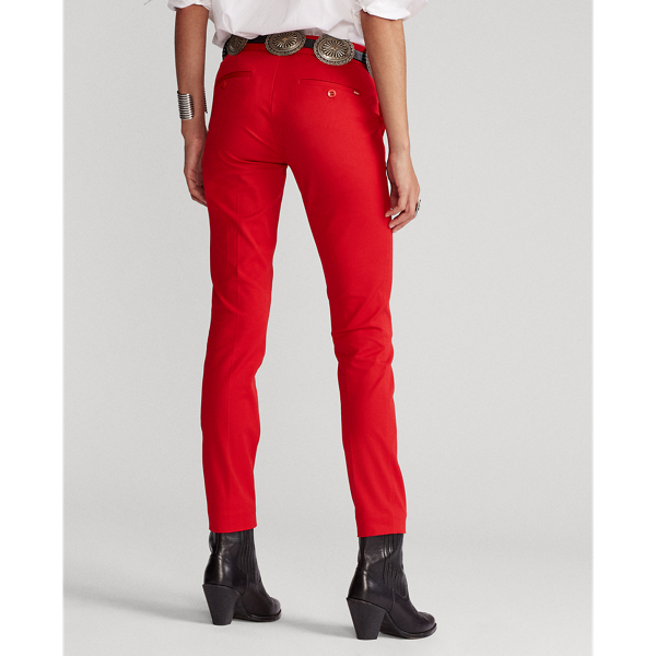 Pantal&oacute;n el&aacute;stico de pernera recta Polo Ralph Lauren en Rojo Martin 4