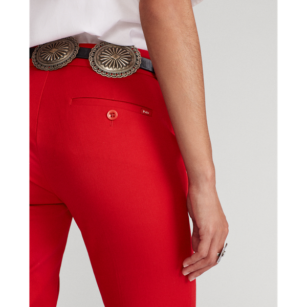 Pantal&oacute;n el&aacute;stico de pernera recta Polo Ralph Lauren en Rojo Martin 5